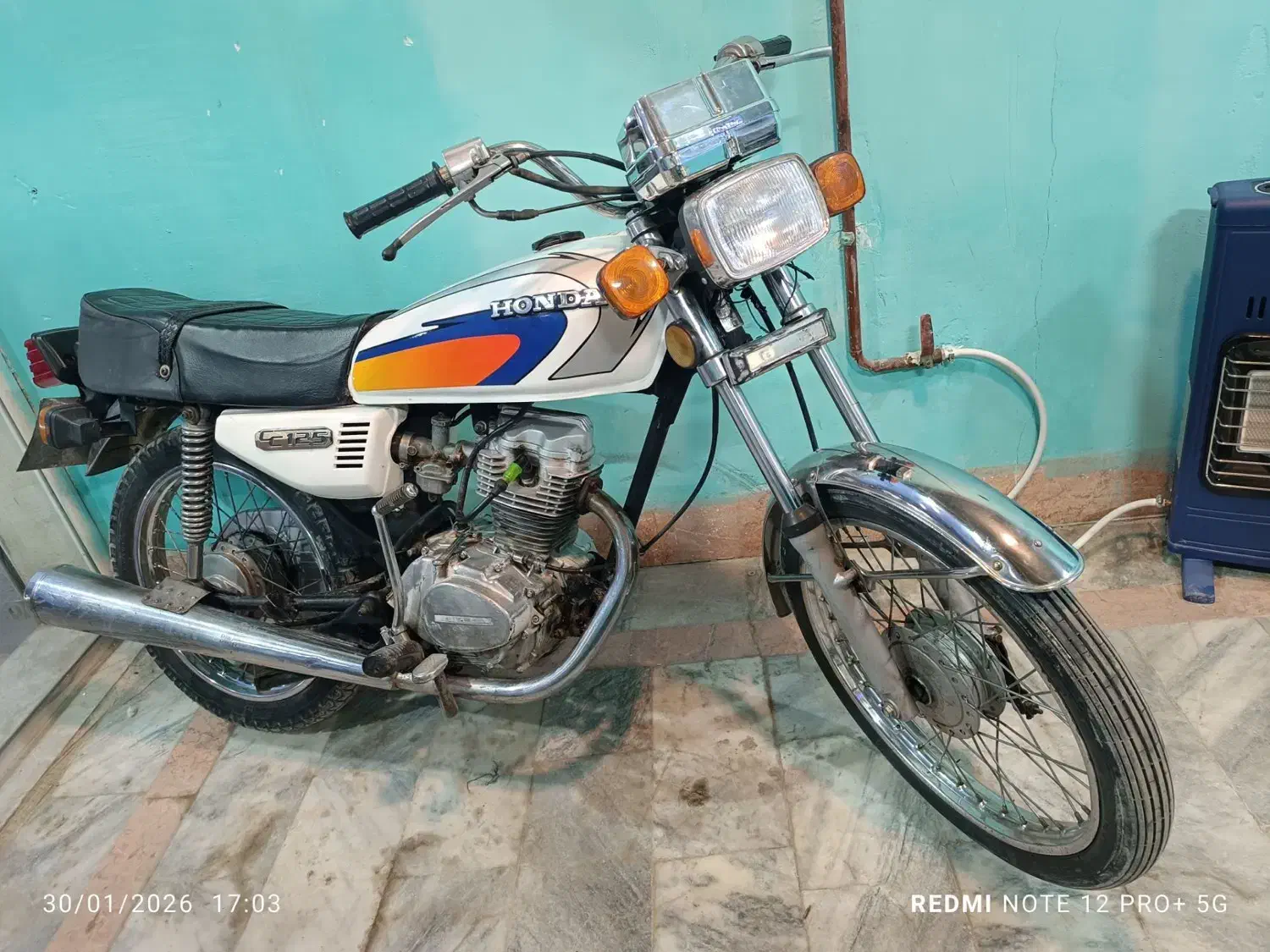 هندا ۱۲۵|موتورسیکلت|مشهد, همت آباد|دیوار