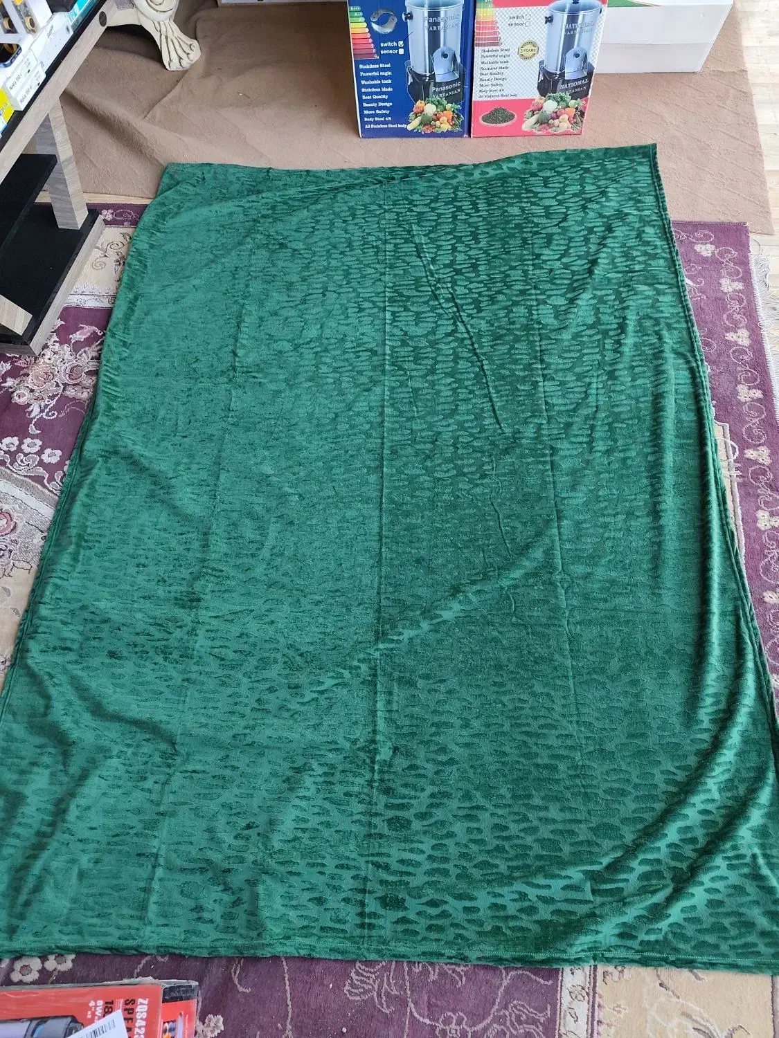 پتومسافرتی مخمل|رختخواب، بالش، پتو|فسا, |دیوار