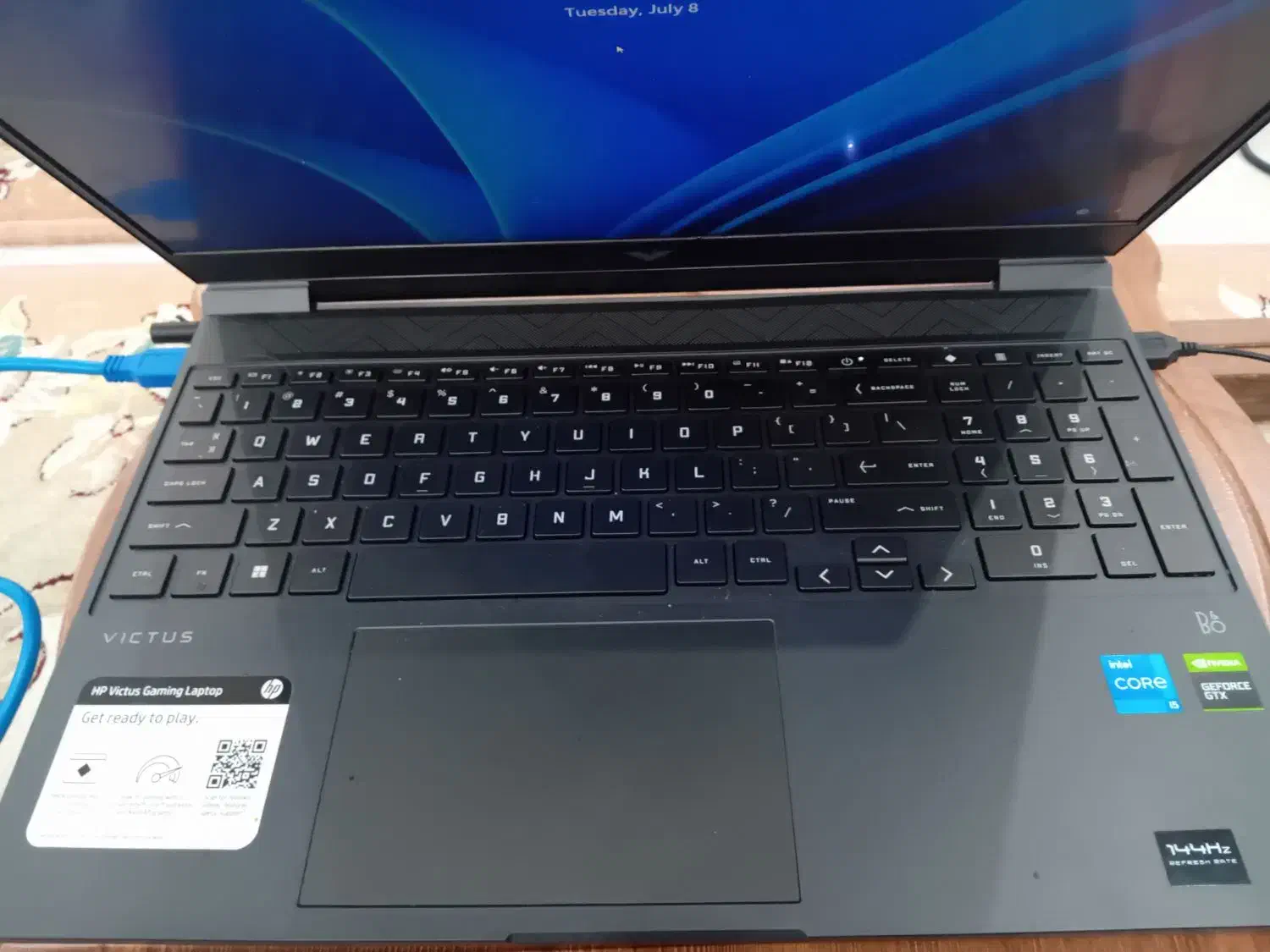 لپ تاپ گیمینگ hp victus 15 fa0031dxaa|رایانه همراه|تهران, تهرانسر شرقی|دیوار