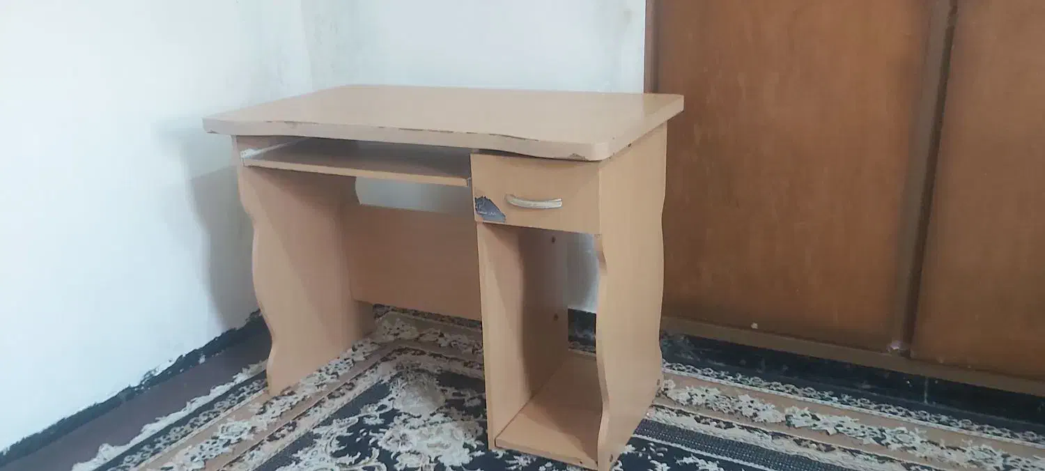 میزکامپیوتر MDF|میز تحریر و کامپیوتر|شوشتر, |دیوار