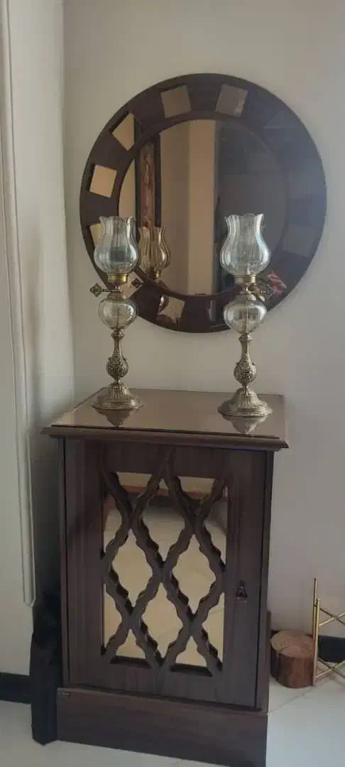 آیینه و کنسول نوعه نو|بوفه، ویترین، کنسول|تهران, چیتگر شمالی|دیوار