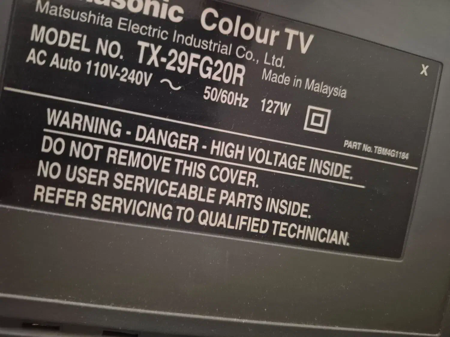 تلویزیون ۲۹ اینچ پاناسونیک|تلویزیون و پروژکتور|تهران, پرستار|دیوار