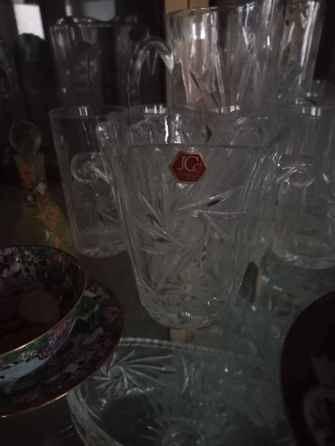 سرویس کریستال خورشیدی|ظروف سرو و پذیرایی|تهران, هروی|دیوار