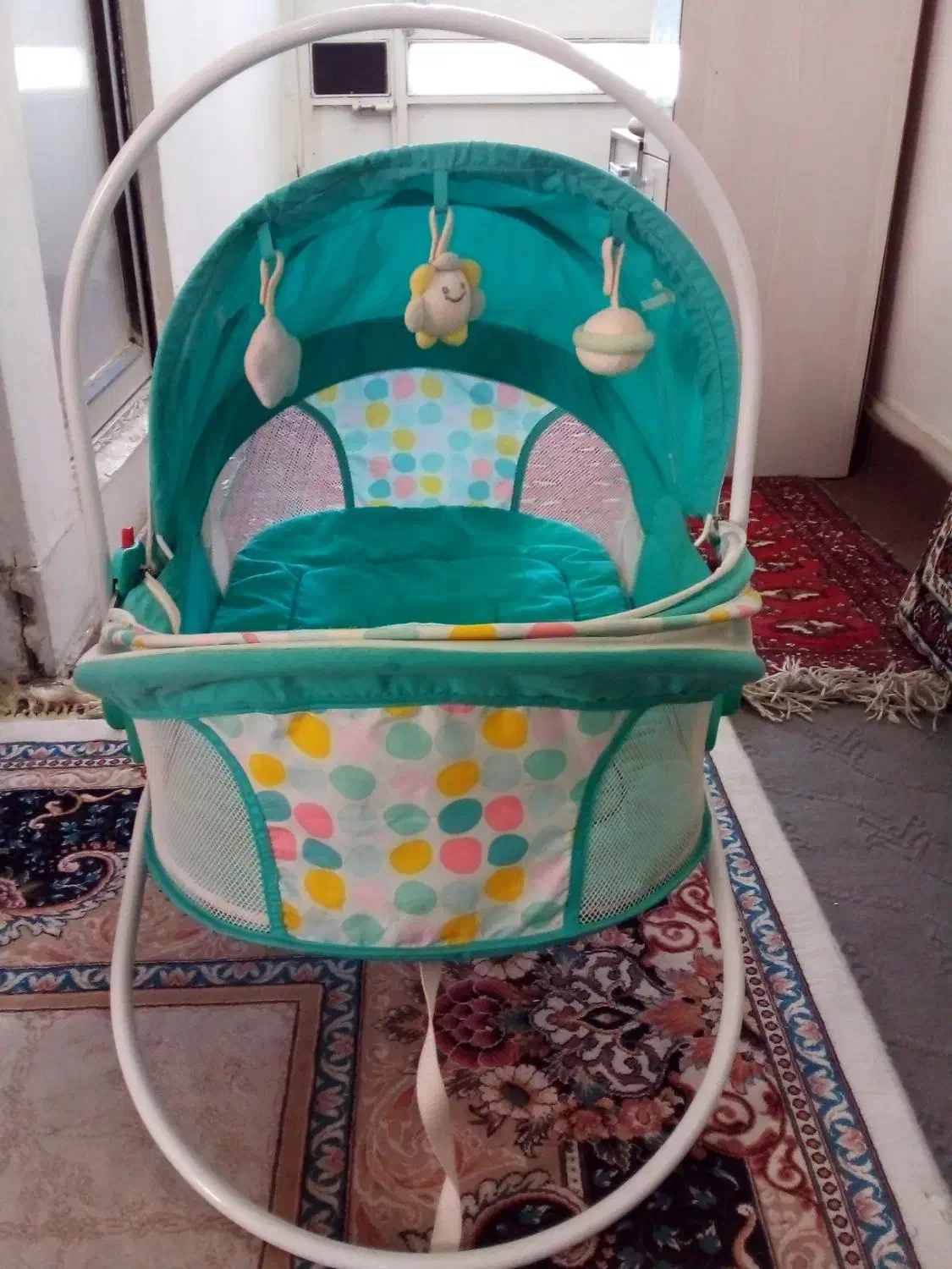 گهواره پشه بند تاشو|اسباب و اثاث بچه|زاهدان, |دیوار