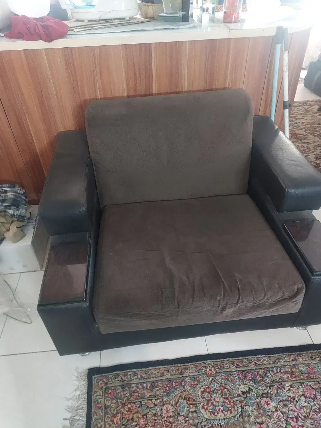 مبل تک نفره تخوابشو|مبلمان خانگی و میز عسلی|نسیم‌شهر, |دیوار