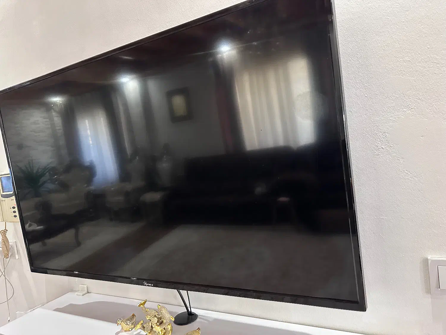 تلویزیون ۵۰اینچ|تلویزیون و پروژکتور|سرخرود, |دیوار