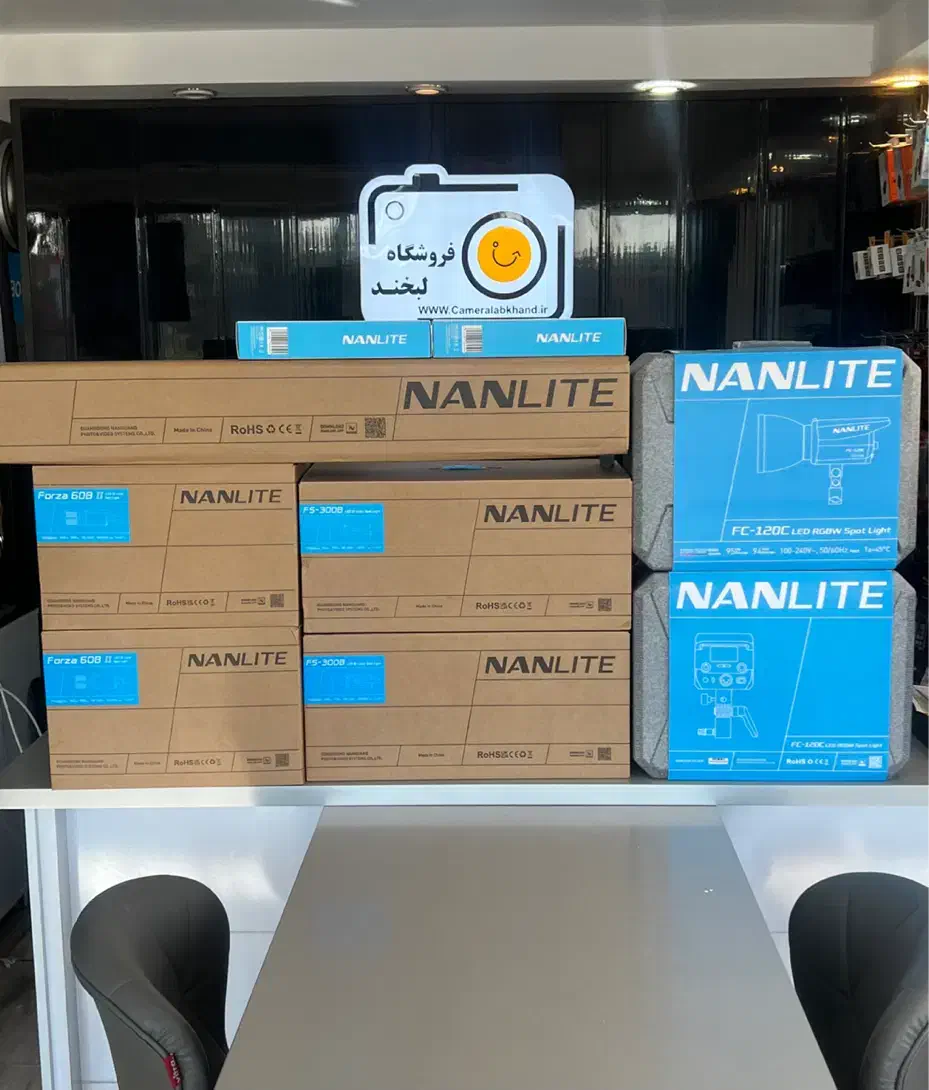 نور نانلایت nanlite fs300 forza 60B|دوربین عکاسی و فیلم‌برداری|شیراز, چنچنه|دیوار