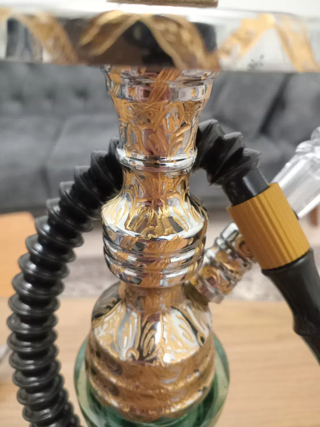 قلیان برنجی کار دست استاد قلیون برنجی کامل|کلکسیون و سرگرمی|اندیشه, اندیشه فاز ۳|دیوار