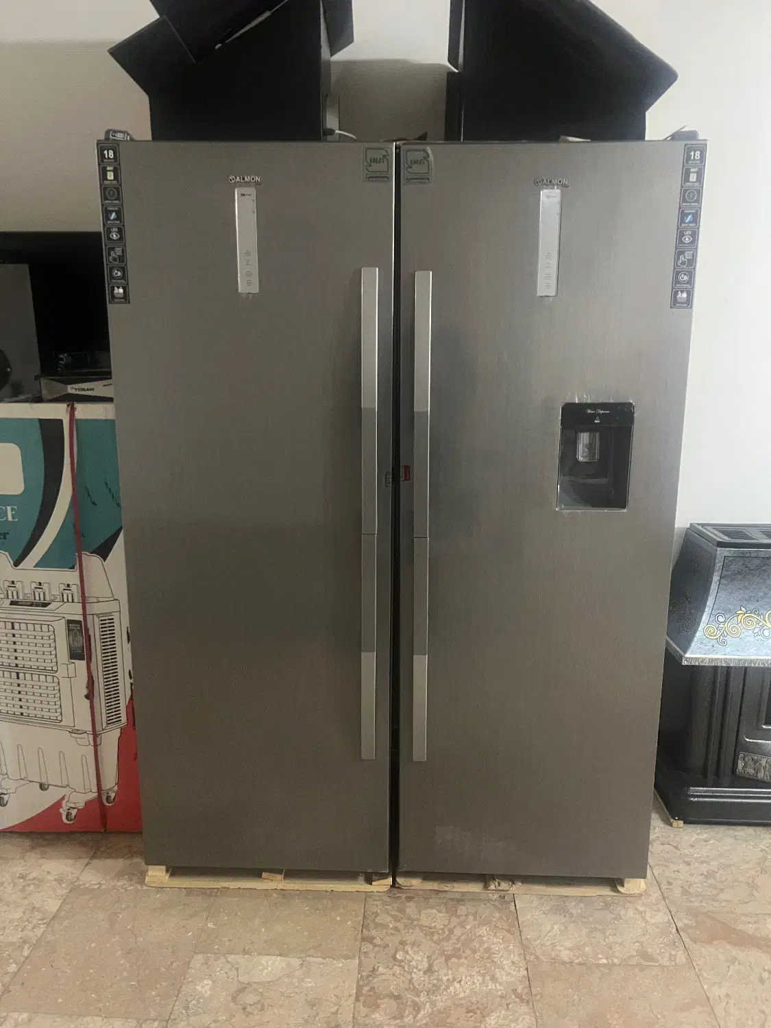 یخچال دوقلوی ۲۰ فوت نوفراست قیمت عمده|یخچال و فریزر|تبریز, |دیوار