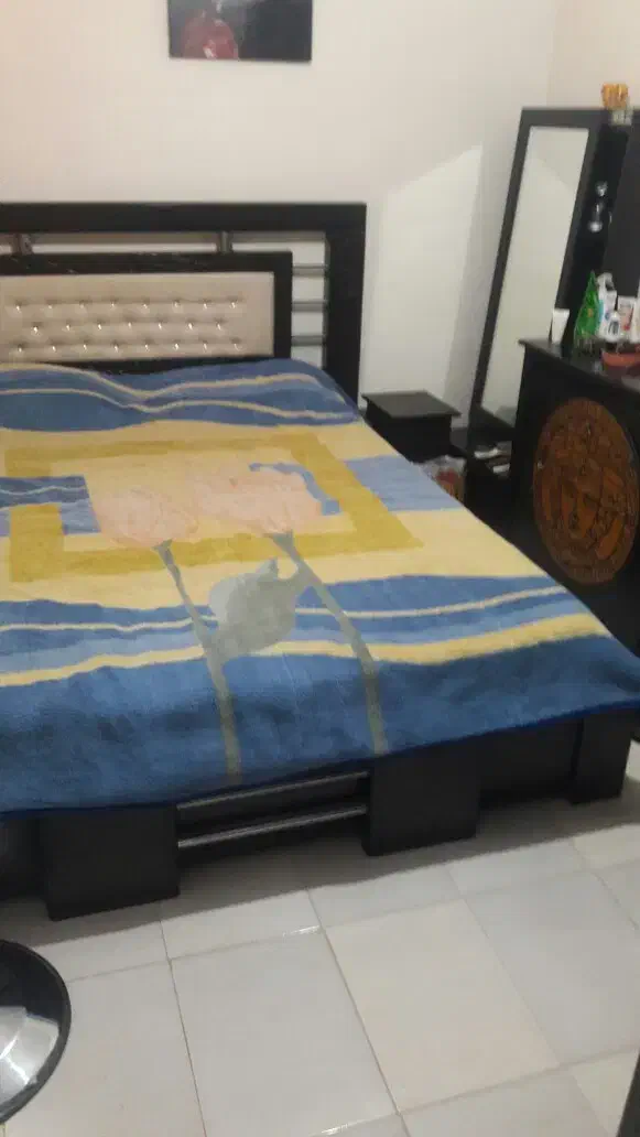 فروش سرویس خواب ۲نفره بدون تشک|تخت و سرویس خواب|برخوار, |دیوار