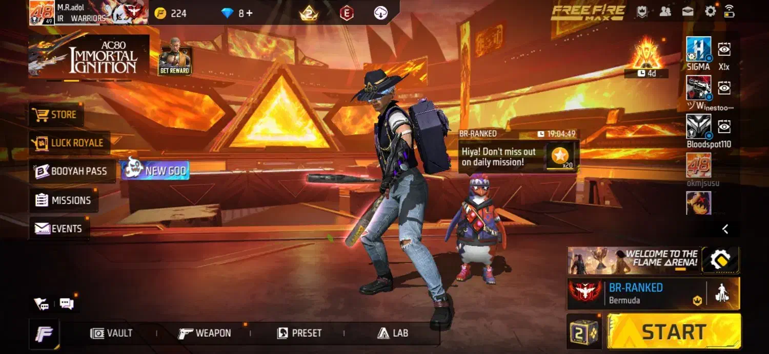 اکانت فری فایر و کلاف|کنسول، بازی ویدئویی و آنلاین|سبزوار, شرق کال جنوبی (شمس آبادی)|دیوار