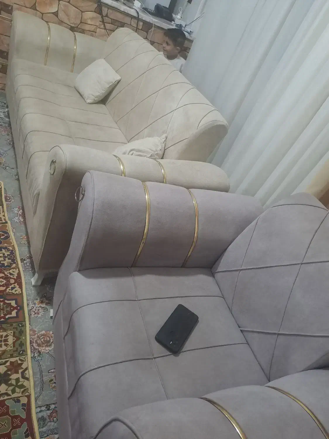 مبل هفت نفره|مبلمان خانگی و میز عسلی|آشخانه, |دیوار