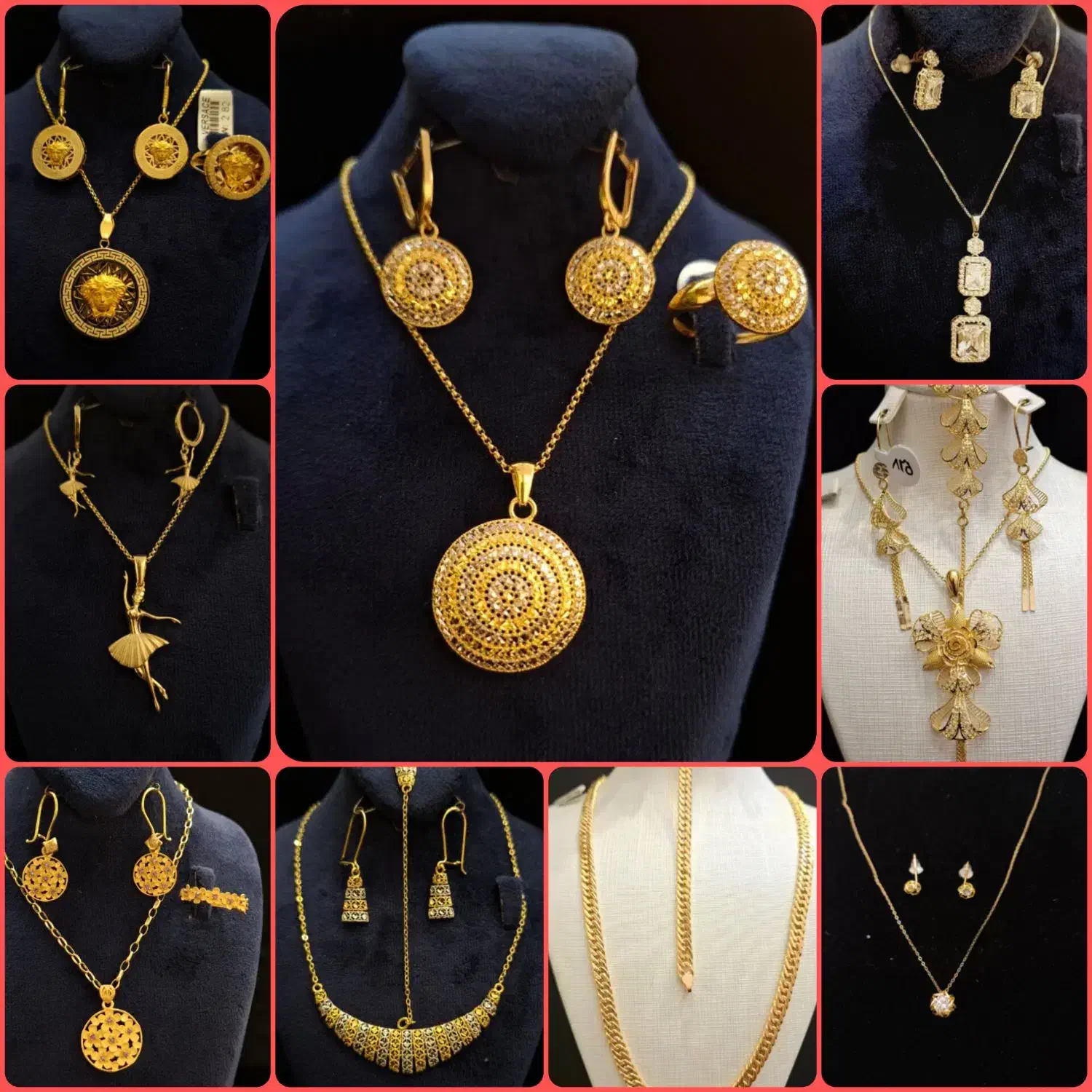 ست های نمادار|جواهرات|شیراز, شاهچراغ|دیوار