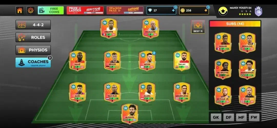 اکانت دریم لیگ|کنسول، بازی ویدئویی و آنلاین|ساوه, |دیوار