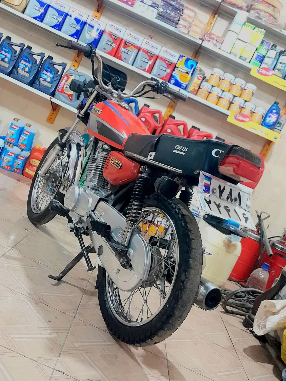 تکرو 200|موتورسیکلت|سبزوار, قلعهنو دهزار|دیوار