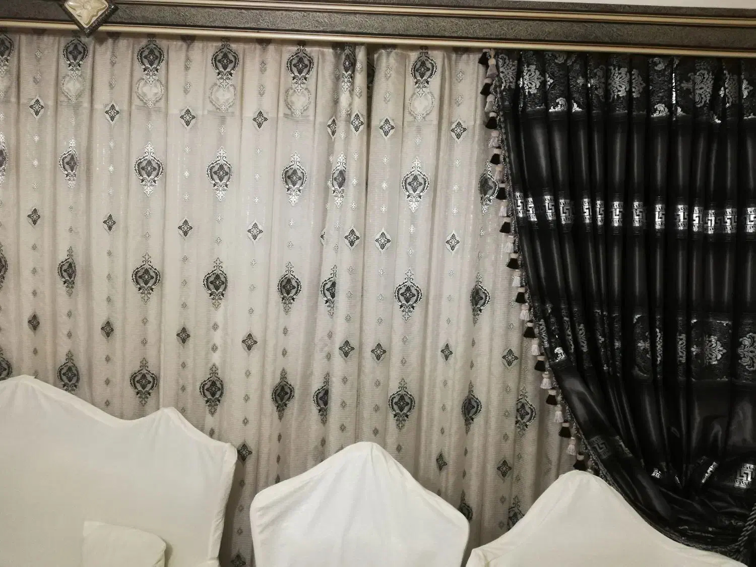 پرده حریر ترکیه|پرده، رانر، رومیزی|سهند, |دیوار