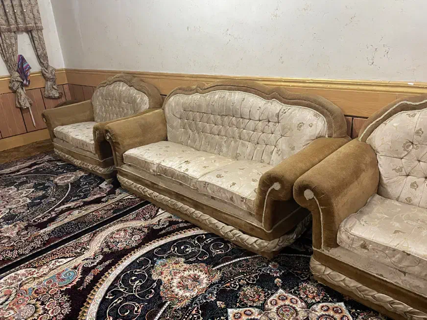 مبل ۶نفره|مبلمان خانگی و میز عسلی|اهواز, حصیرآباد|دیوار