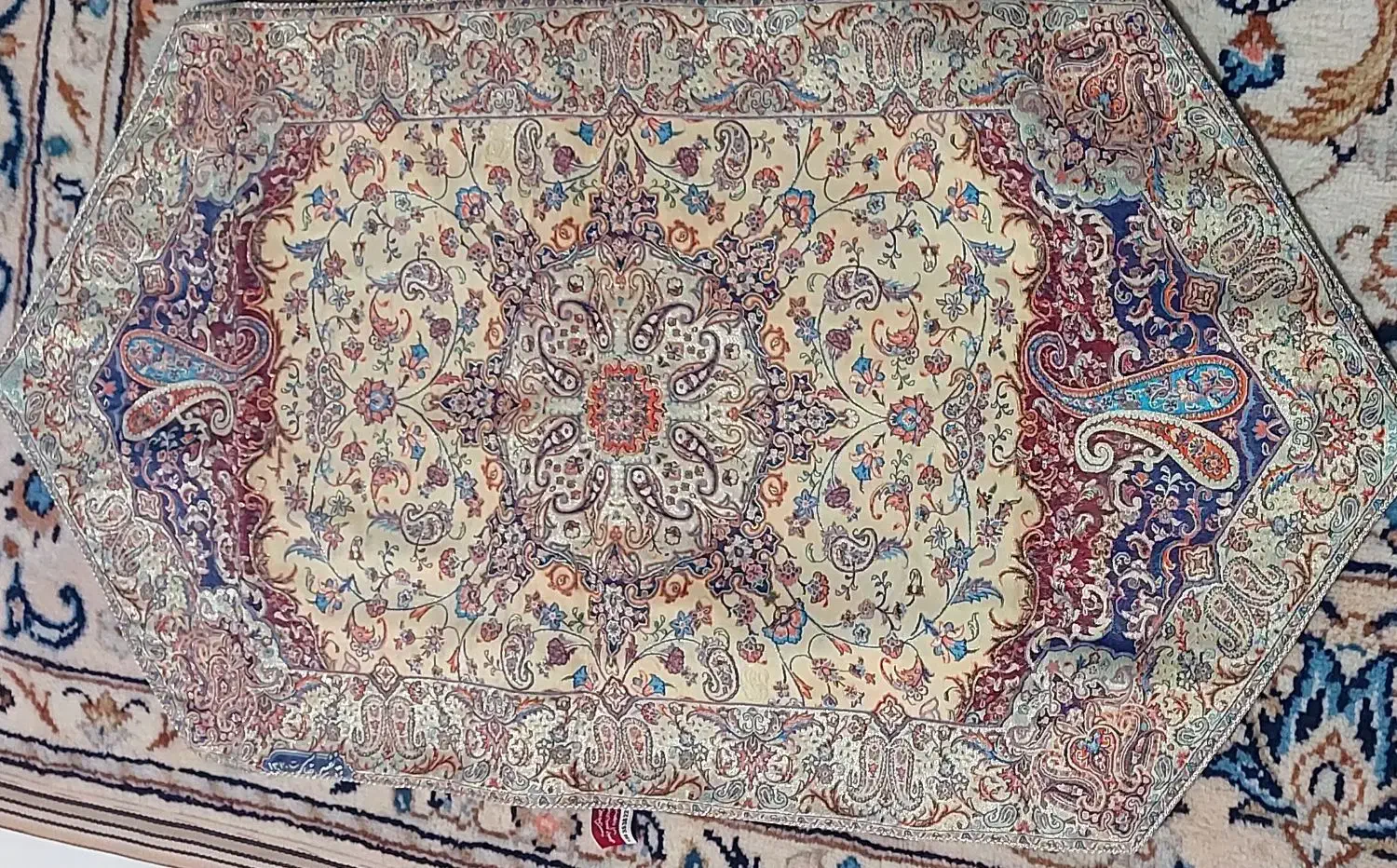 ترمه زری بافت|پرده، رانر، رومیزی|تهران, شهرک فردوس (حسینی)|دیوار