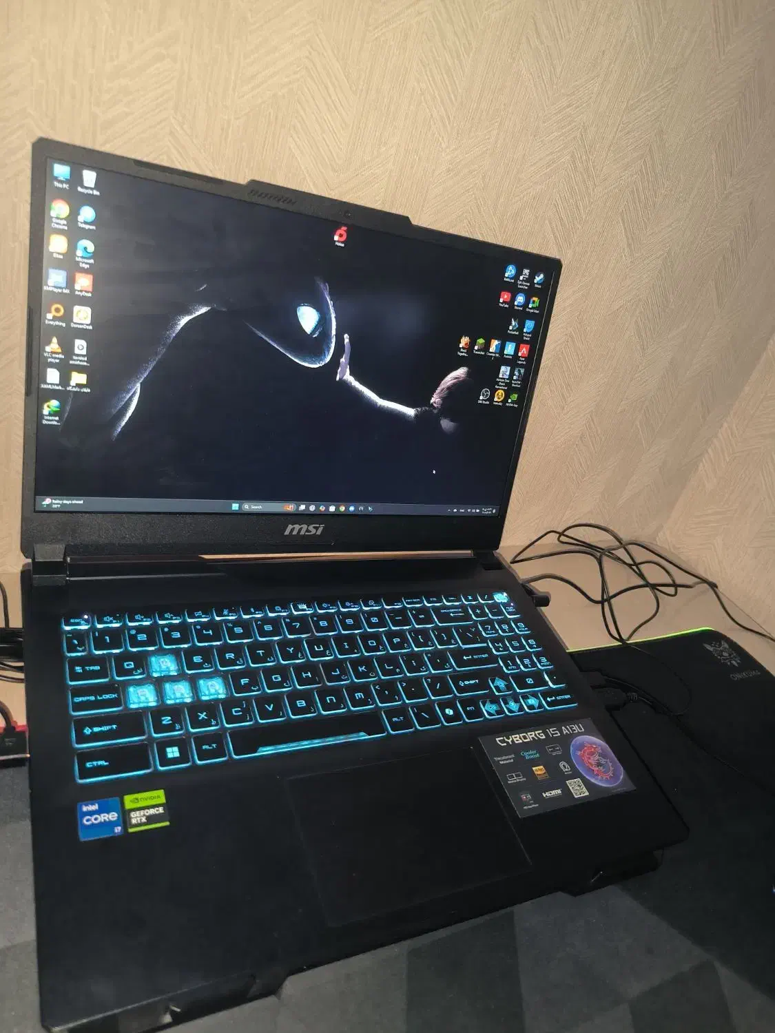 لپ تاپ msi cyborg 15 a13u|رایانه همراه|شهریار, شهریار|دیوار