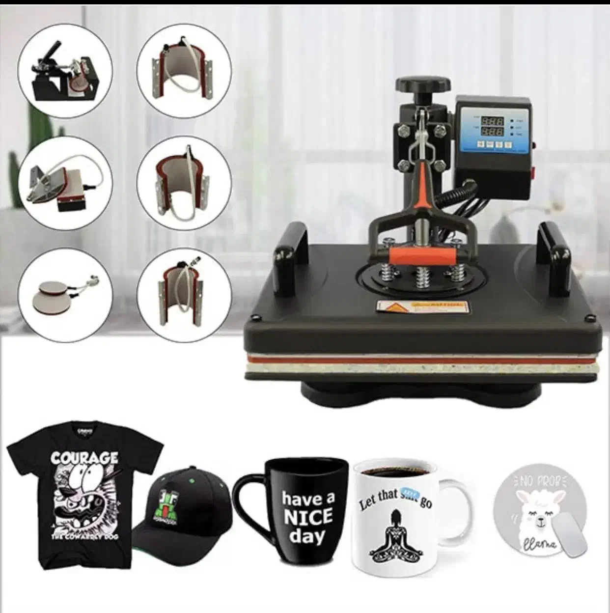 دستگاه ۸کاره سابلیمیشن همراه با چاپگر و کیس|پرینتر، اسکنر، کپی، فکس|کیش, |دیوار