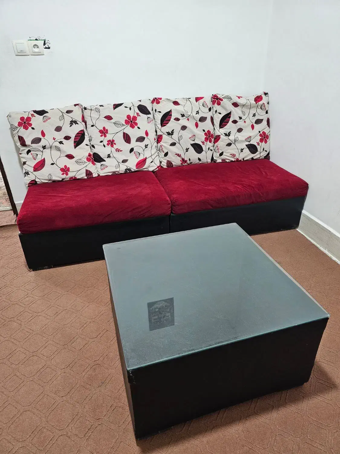 یه دست مبل راحتی 5نفره|مبلمان خانگی و میز عسلی|اندیمشک, |دیوار