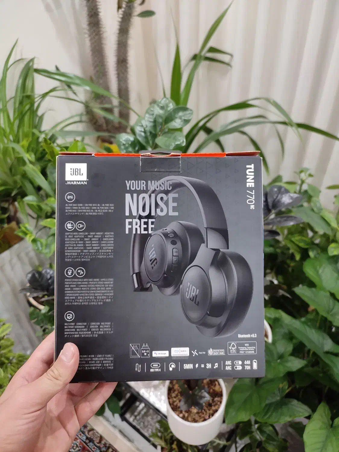 هدفون JBL  TUNE 770nc|لوازم جانبی موبایل و تبلت|کاشمر, |دیوار