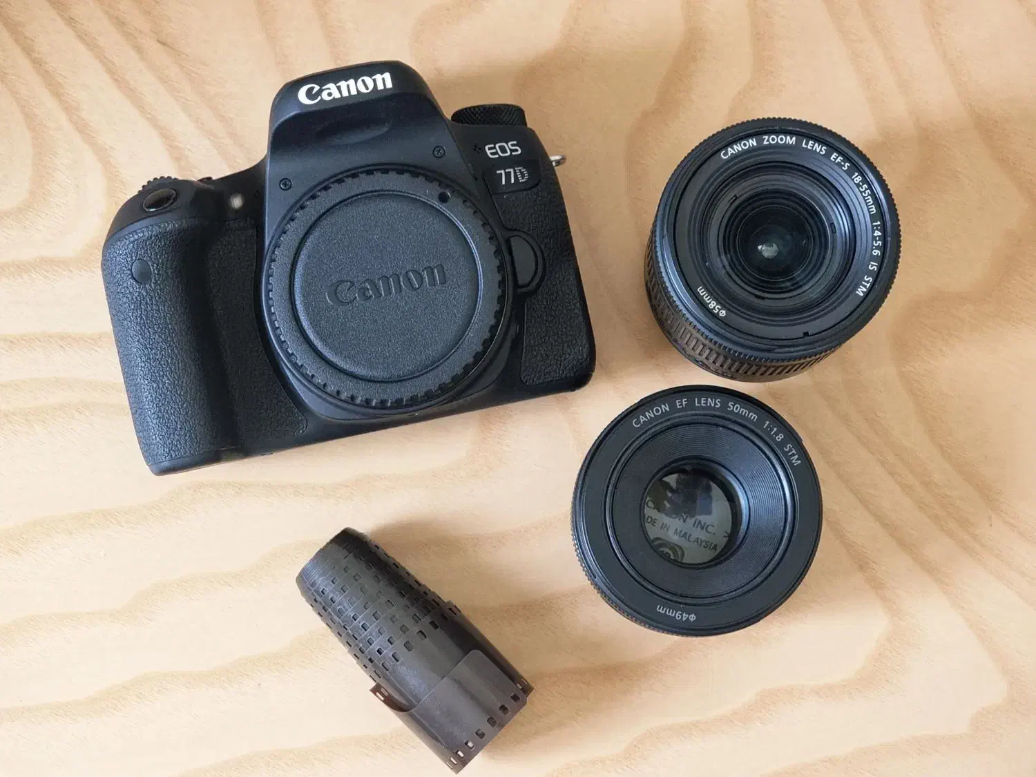 دوربین عکاسی کانن 77D در حد نو|دوربین عکاسی و فیلم‌برداری|تهران, قنات‌کوثر|دیوار