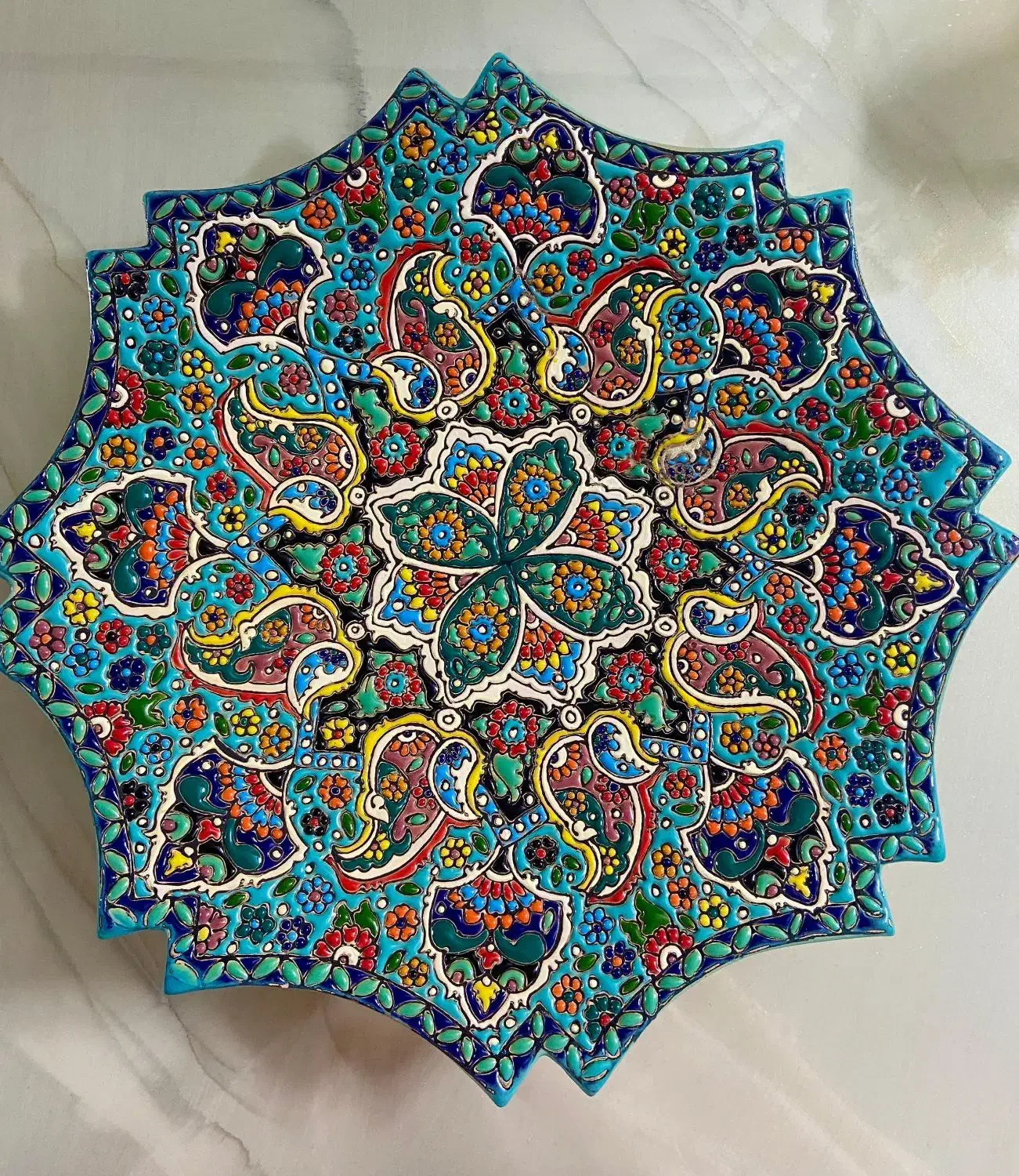 دیوار کوب سفالی|صنایع دستی و سایر لوازم تزئینی|تهران, تهرانسر مرکزی|دیوار