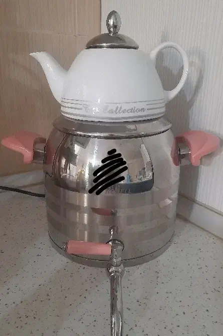 کتری قوری استیل کف چدنی|قوری، کتری، قهوه‌ساز دستی|هشتگرد, شهرک ایران خودرو|دیوار