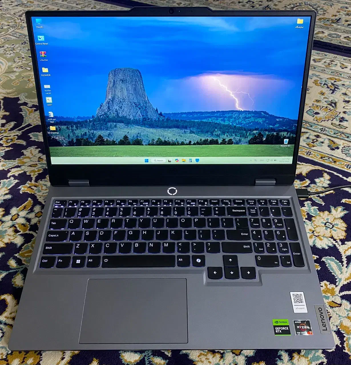 لپ تاب LENOVO|رایانه همراه|تبریز, |دیوار