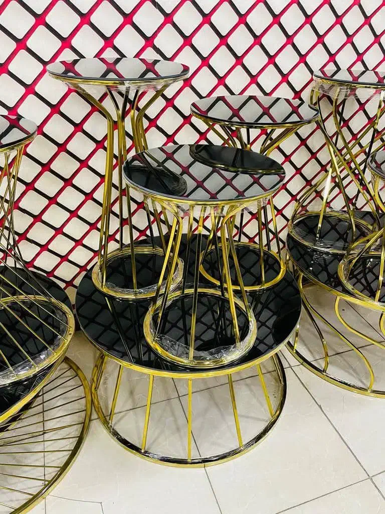 جلومبلی و عسلی فلزی گرد 5سال گارانتی|مبلمان خانگی و میز عسلی|مرودشت, فاز دوم شهرک فرهنگیان|دیوار