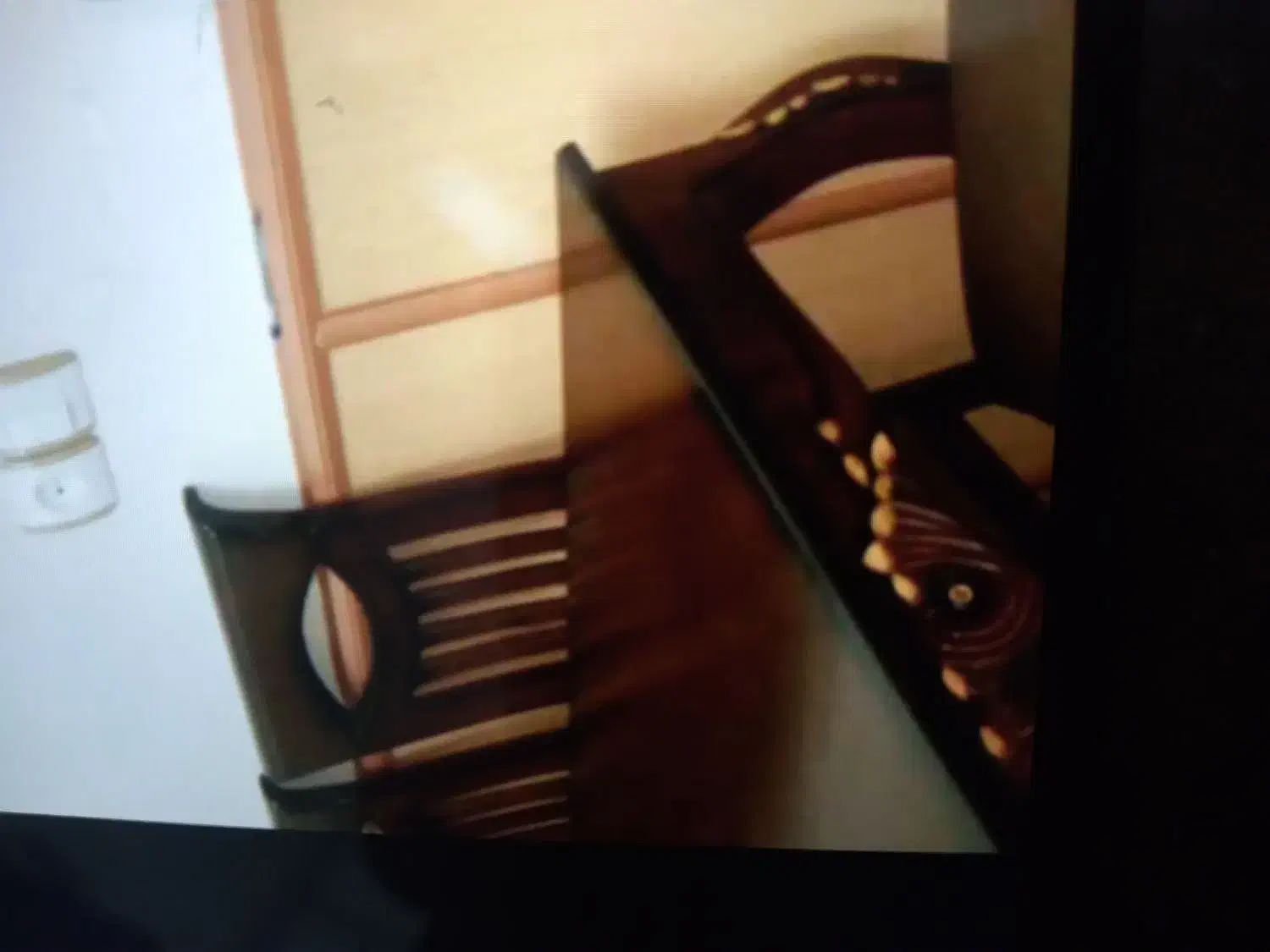 میزوصندلی نهارخوری چوب وچرم|میز و صندلی غذاخوری|رفسنجان, |دیوار