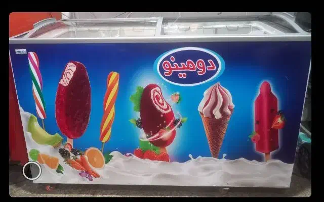 یخچال فریزر دومینو ۴۰۰ لیتری|یخچال و فریزر|کوهدشت, |دیوار