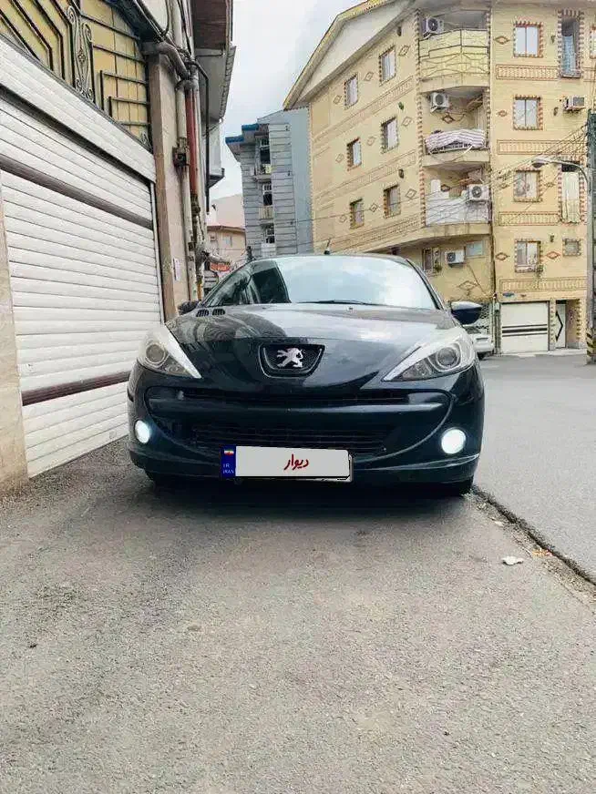 ۲۰۷ مدل ۹۶ بی رنگ مشکی|خودرو سواری و وانت|رشت, رشتیان|دیوار