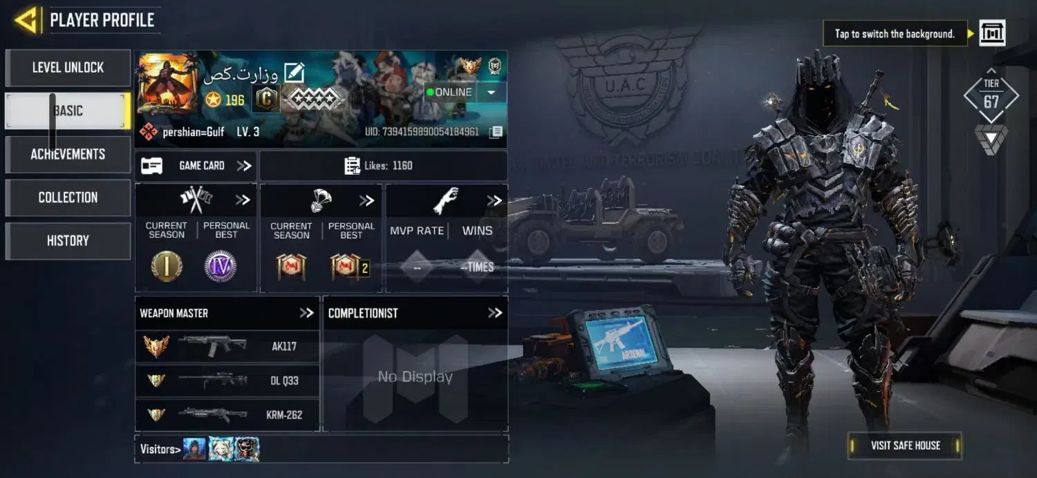 اکانت کالاف تمپلار|کنسول، بازی ویدئویی و آنلاین|شهرکرد, |دیوار