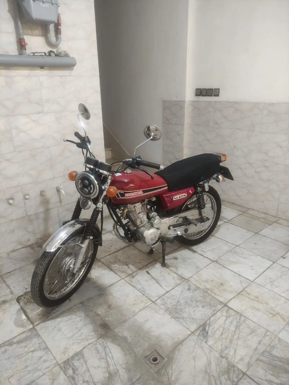 هندا 125 کاستوم قدیمی|موتورسیکلت|مشهد, احمدآباد|دیوار