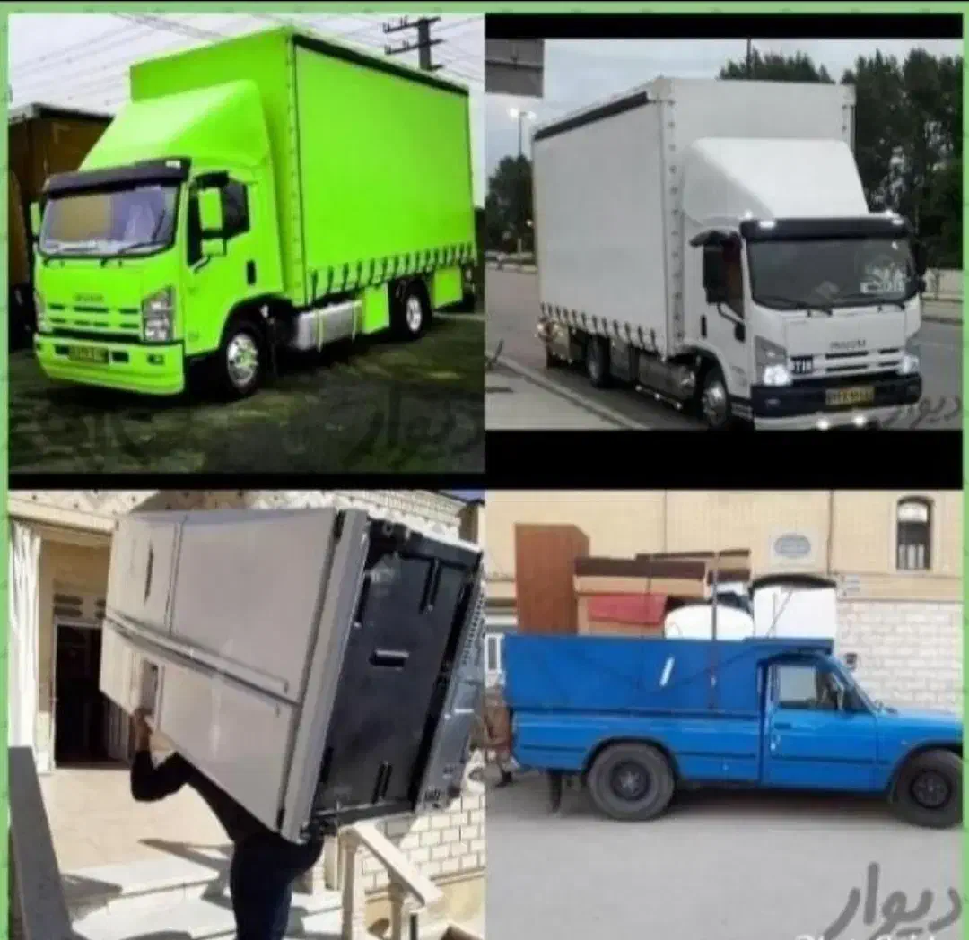 باربری اسباب کشی اساسکشی داخل شهر بیرون شهری|خدمات حمل و نقل|اصفهان, سپاهان‌شهر|دیوار