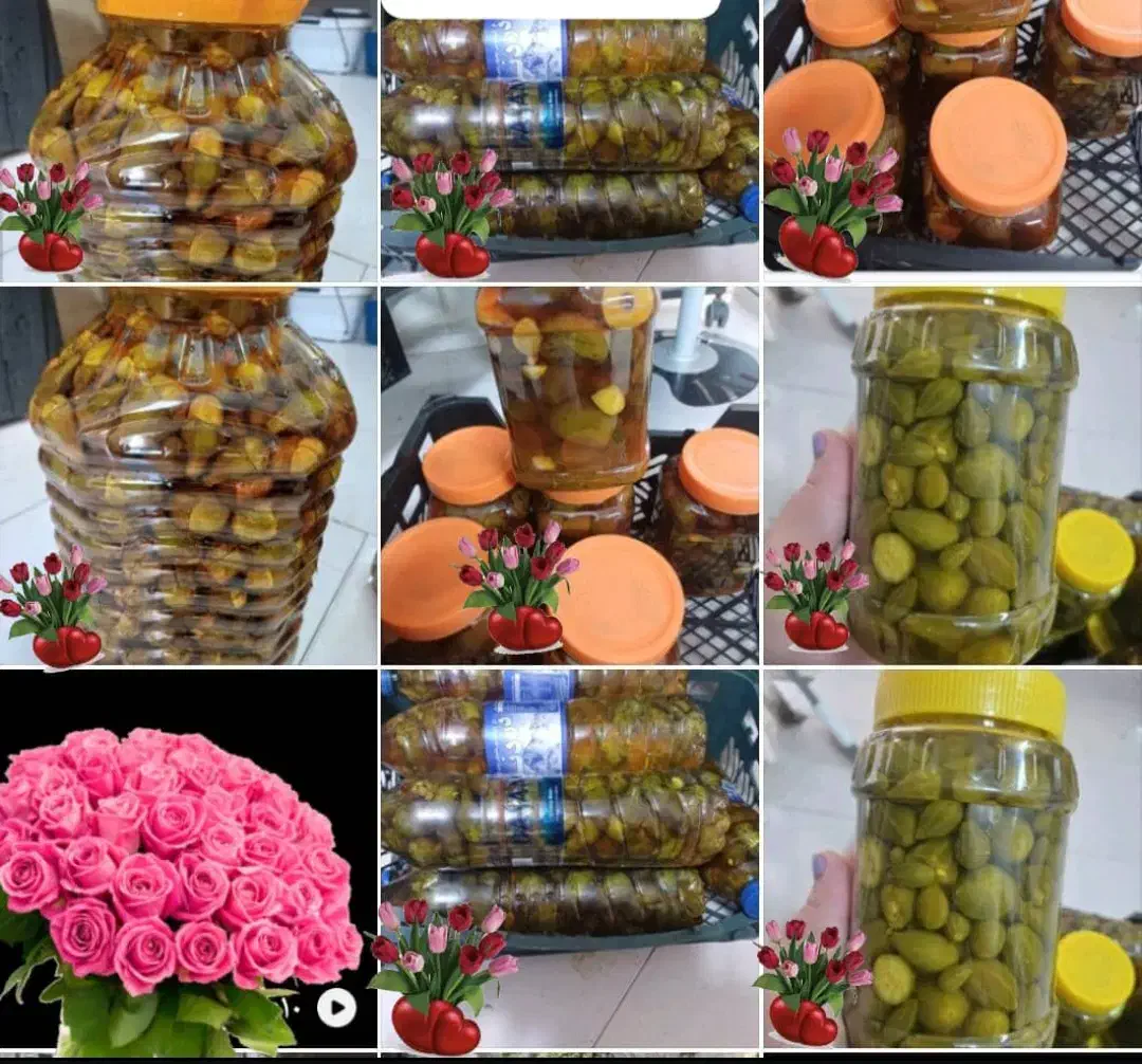 ترشی بادنجان ظرفی ۱۰۰|خوردنی و آشامیدنی|شیراز, شهرک فرهنگیان|دیوار