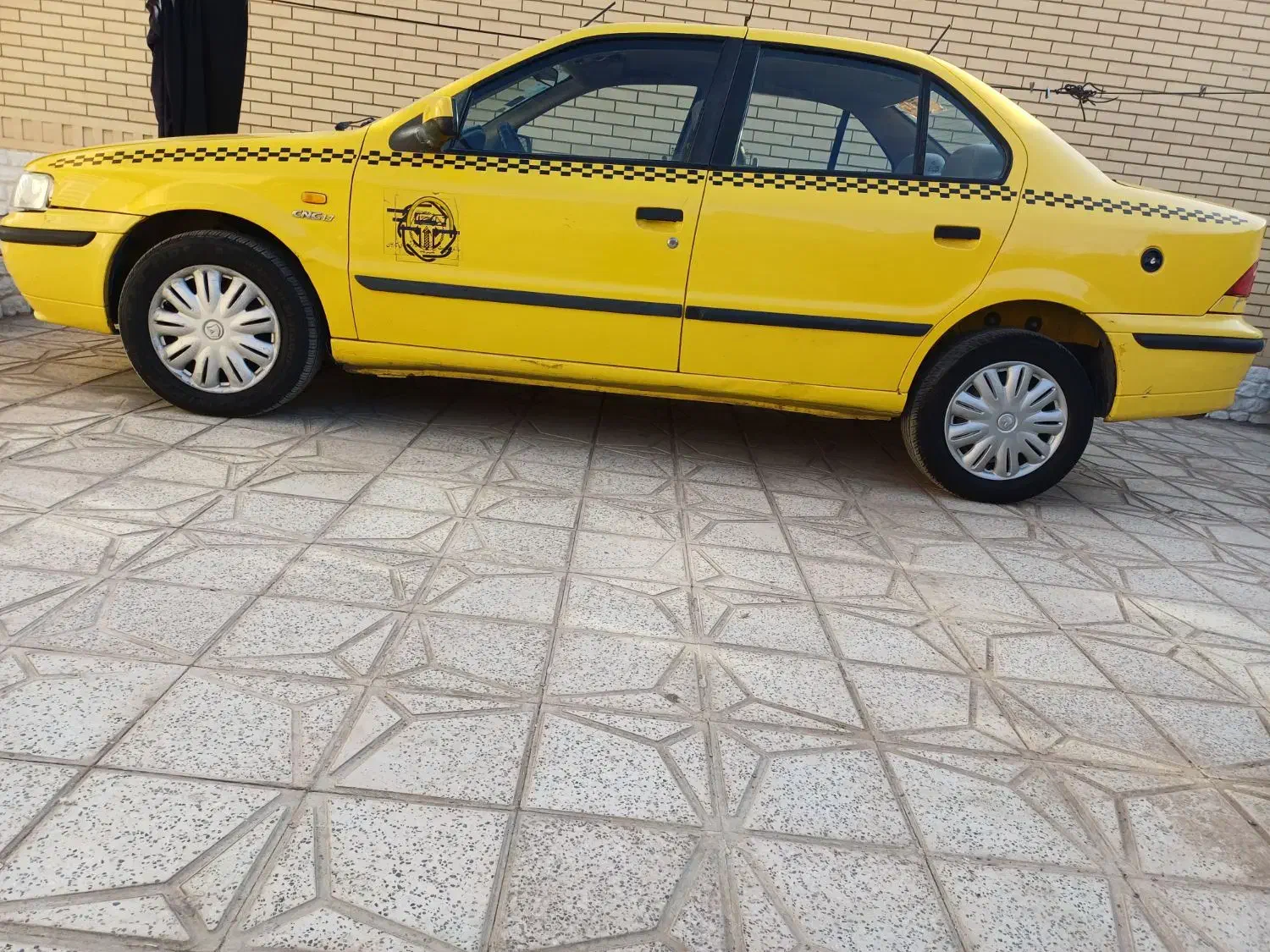 سمند تاکسی ef7 دوگانه سوز کارخونه مدل ۹۵|خودرو سواری و وانت|سیرجان, |دیوار