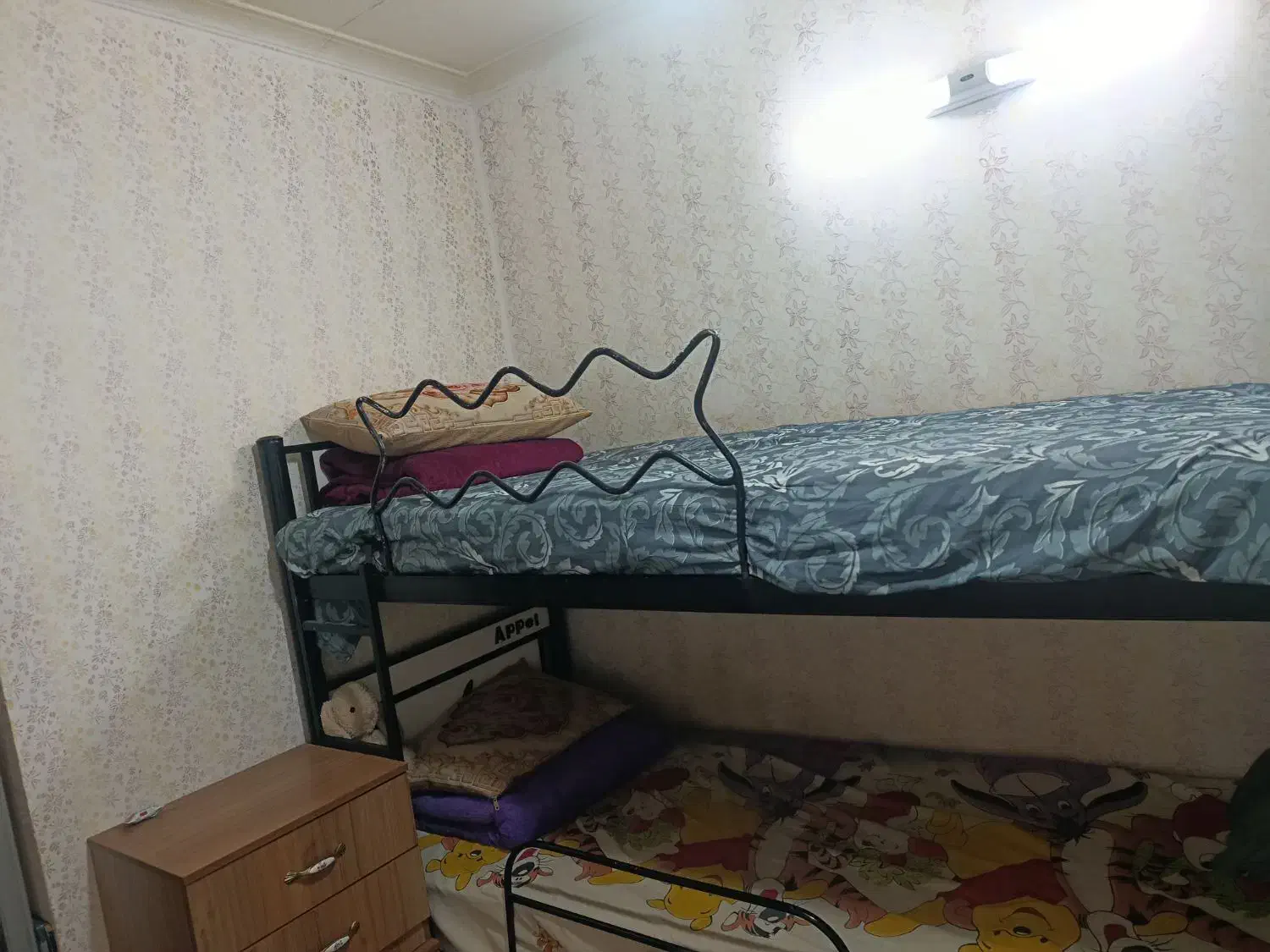 تخت دوطبقه|تخت و سرویس خواب|اراک, |دیوار