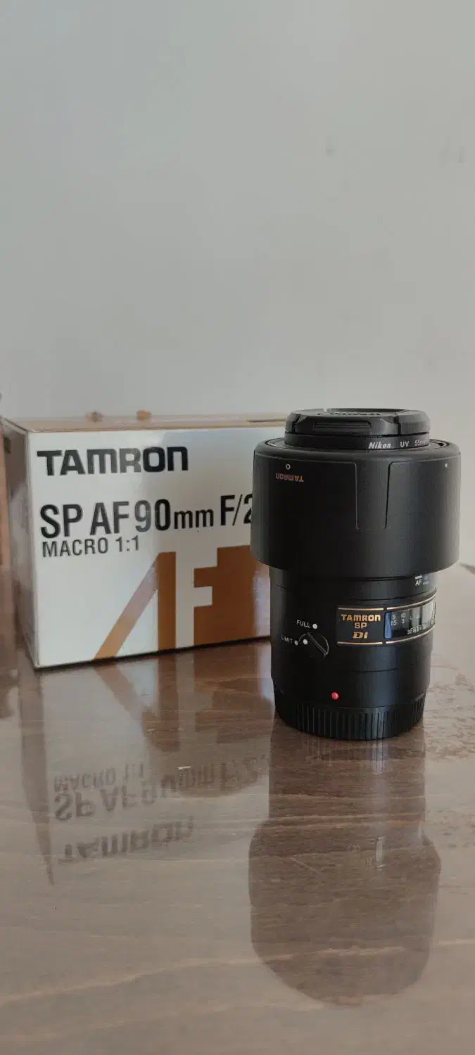 لنز ماکرو تامبرون ۹۰ مانت کانن|دوربین عکاسی و فیلم‌برداری|شیراز, سینما سعدی|دیوار