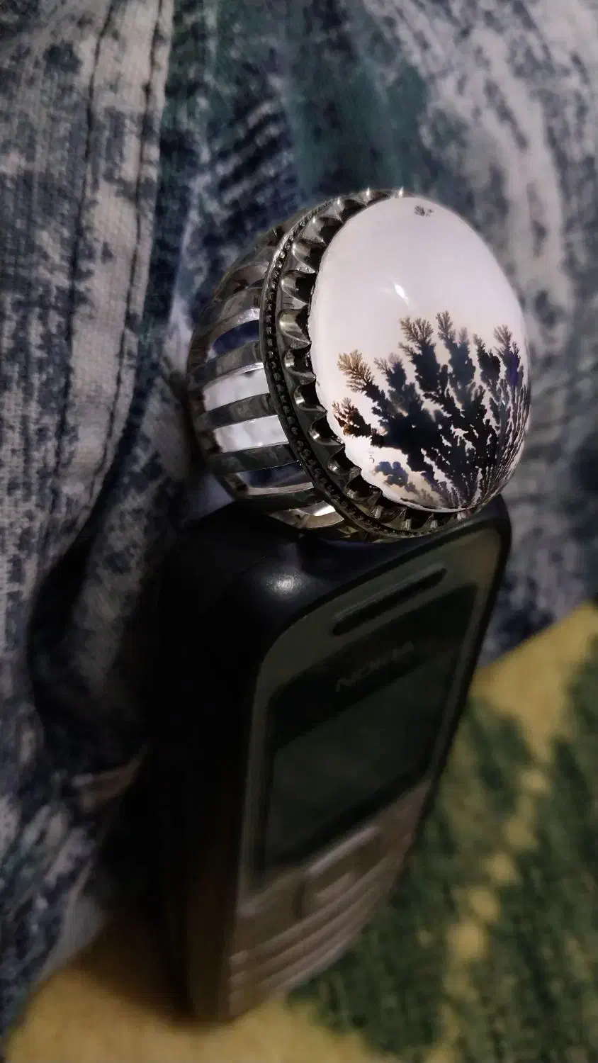 انگشتر نقره شجر|جواهرات|کرمانشاه, |دیوار