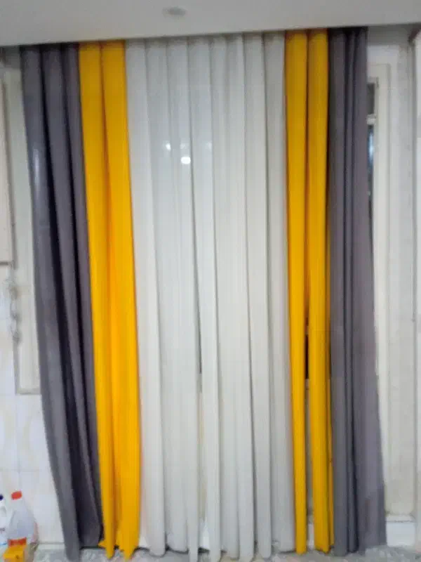 پرده آشپز خانه وپرده پذیرایی|پرده، رانر، رومیزی|محمدیه-قزوین, |دیوار