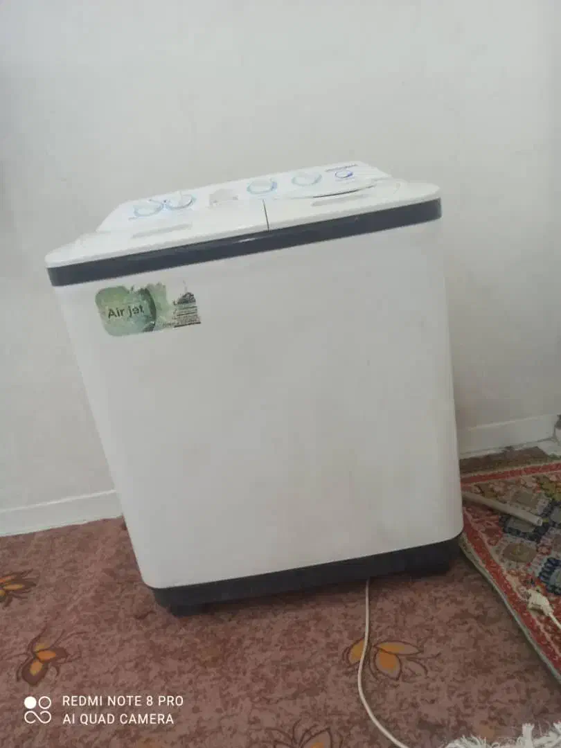 ماشین لباسشویی دوقلو پاکشوما|ماشین لباسشویی و خشک‌کن لباس|اهواز, پردیس دو|دیوار