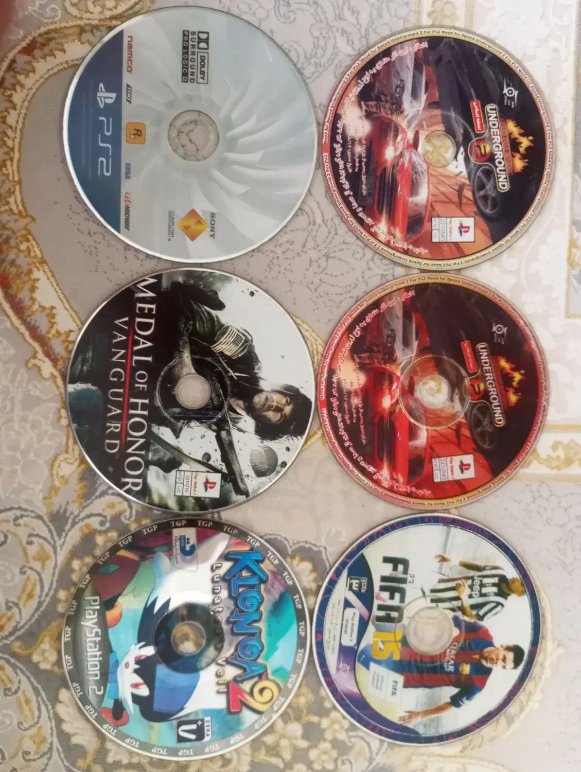 DVD PS2|کنسول، بازی ویدئویی و آنلاین|ارومیه, |دیوار