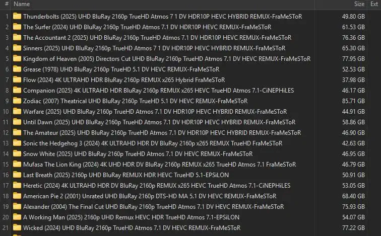 ارشیو فیلم و مستند فورکی 4K|فیلم و موسیقی|تهران, ارجمندی راد|دیوار