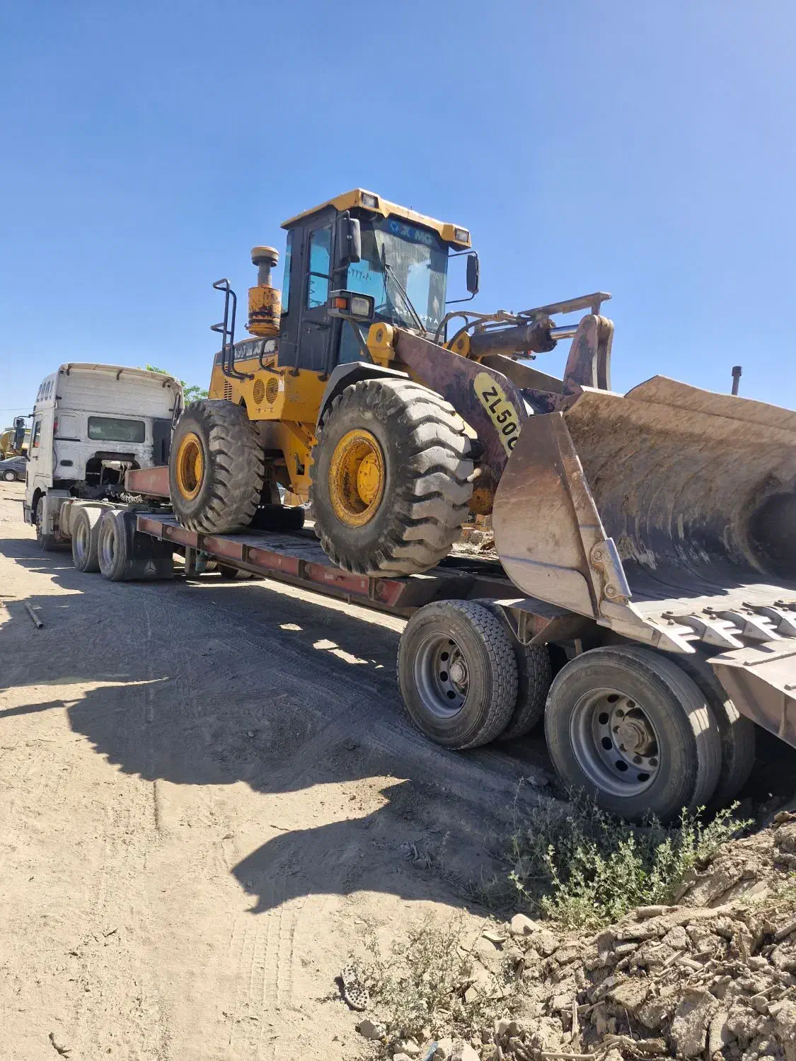 لودر ZL50 آماده همکاری و خاکبرداری|خدمات حمل و نقل|مشهد, طرق|دیوار