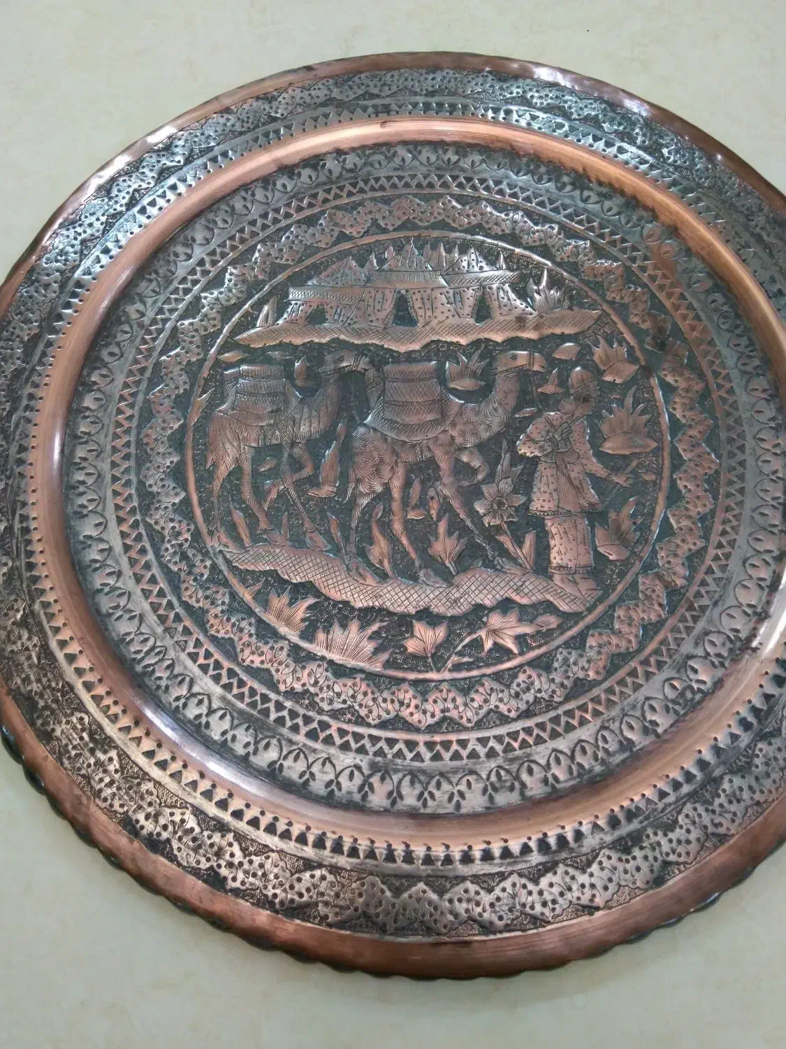 دیوارکوب مسی|کلکسیون اشیاء عتیقه|اردبیل, |دیوار