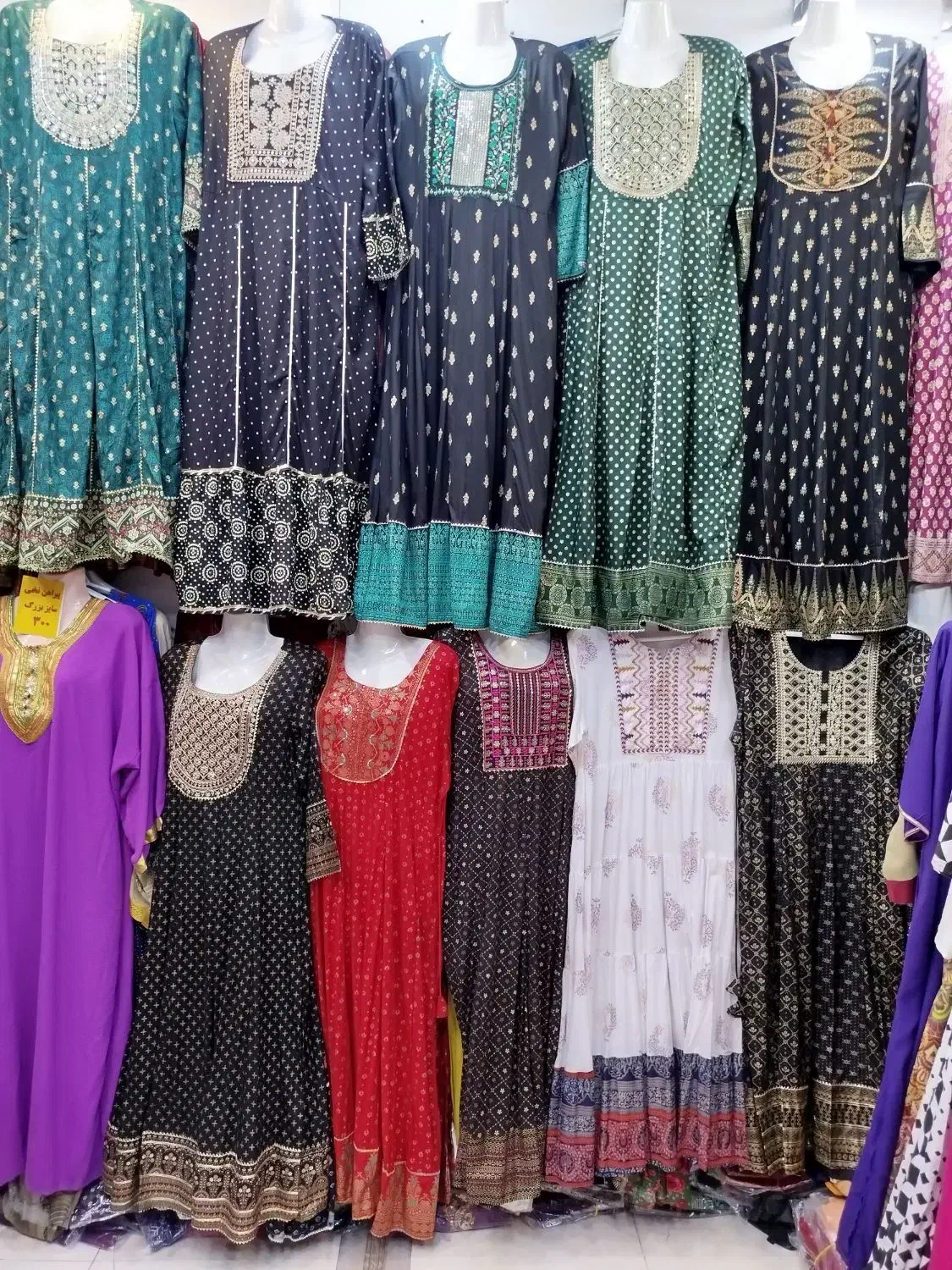 حراج پیراهن نخی 250هندی650|لباس|قشم, |دیوار