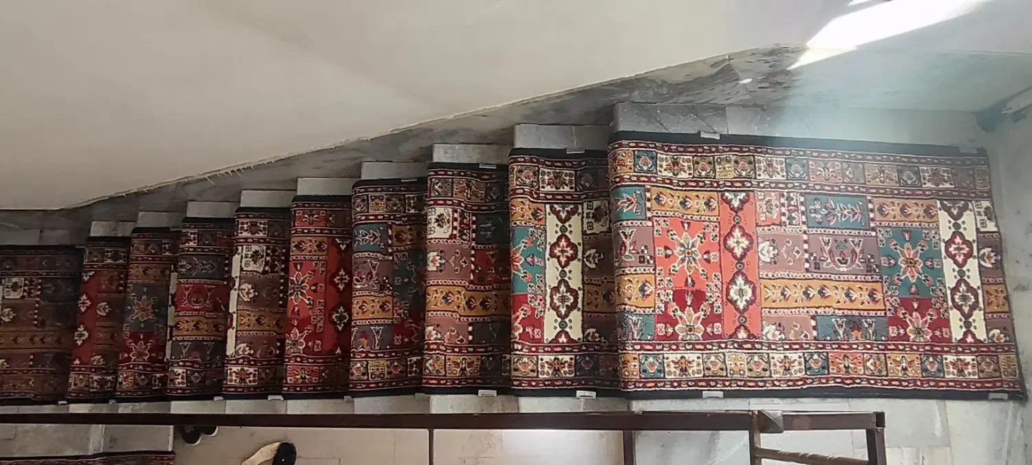 فرش پله|فرش|همدان, |دیوار